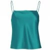Alice + Olivia Harmon Draped Satin Camisole Top