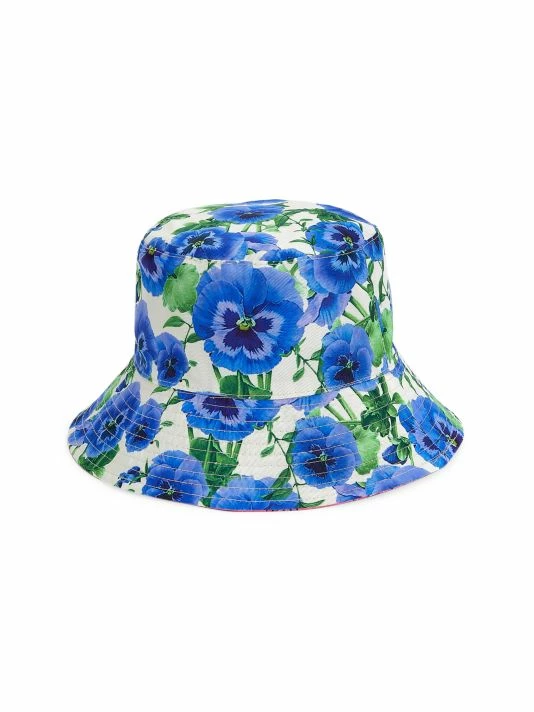 Alice + Olivia Liya Reversible Bucket Hat 2 Alice + Olivia Liya Reversible Bucket Hat - Image 2
