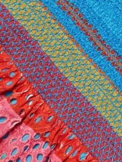 Alice + Olivia Bethie Smocked Cotton Tiered Mini Skirt -ALICE + OLIVIA Sales unnamed file 1126