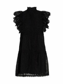 Alice + Olivia Pimmy Tiered Shift Dress