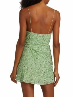 Alice + Olivia Celestine Embellished Wrap Minidress -ALICE + OLIVIA Sales unnamed file 1256
