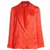 Alice + Olivia Shanda Jacquard Satin Pajama Blazer