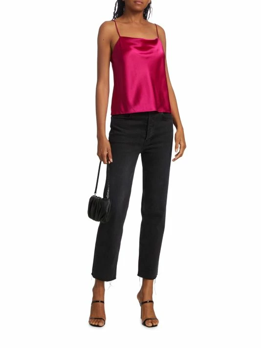 Alice + Olivia Harmon Draped Silk Tank 2 Alice + Olivia Harmon Draped Silk Tank - Image 2