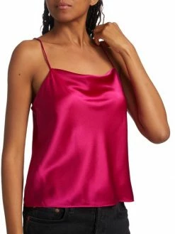 Alice + Olivia Harmon Draped Silk Tank 12 Alice + Olivia Harmon Draped Silk Tank -ALICE + OLIVIA Sales unnamed file 1289