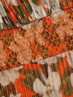 Alice + Olivia Gloria Floral Print Silk-Blend Chain Maxi Dress -ALICE + OLIVIA Sales unnamed file 1297