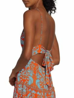 Alice + Olivia Karolina Plunge V-Neck Cutout Maxi Dress 12 Alice + Olivia Karolina Plunge V-Neck Cutout Maxi Dress -ALICE + OLIVIA Sales unnamed file 1303