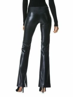 Alice + Olivia Olivia Faux Leather Flared Pants -ALICE + OLIVIA Sales unnamed file 1312