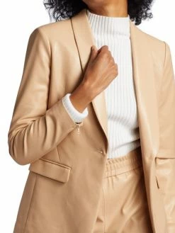 Alice + Olivia Macey Faux Leather Jacket -ALICE + OLIVIA Sales unnamed file 132