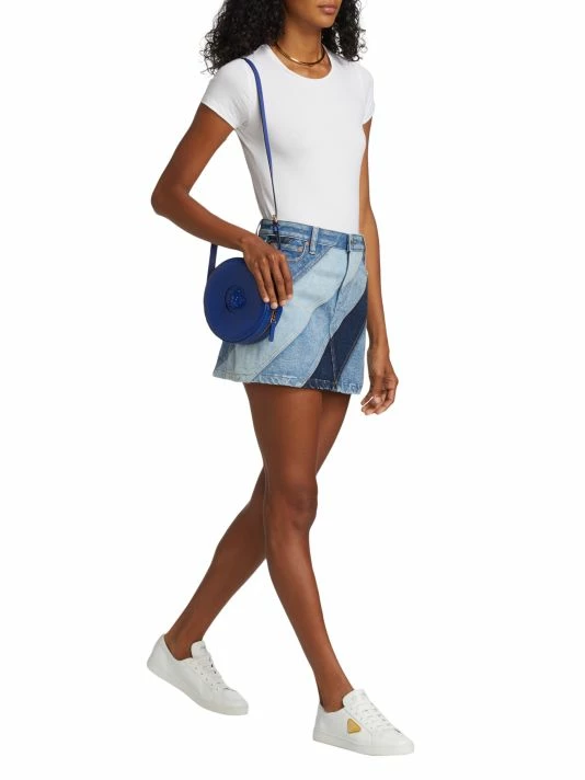 Alice + Olivia Good High-Waisted Denim Miniskirt 2 Alice + Olivia Good High-Waisted Denim Miniskirt - Image 2
