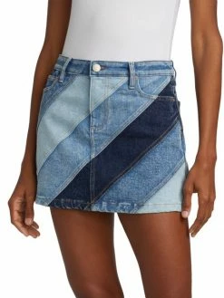 Alice + Olivia Good High-Waisted Denim Miniskirt 9 Alice + Olivia Good High-Waisted Denim Miniskirt -ALICE + OLIVIA Sales unnamed file 1362