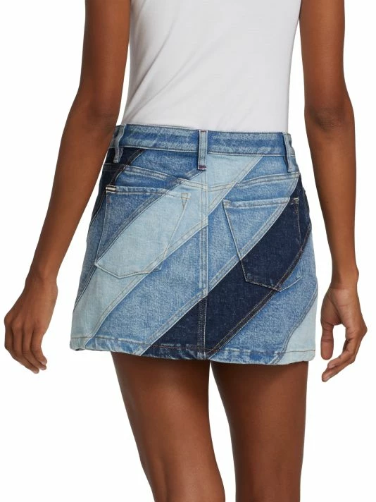Alice + Olivia Good High-Waisted Denim Miniskirt 5 Alice + Olivia Good High-Waisted Denim Miniskirt - Image 5