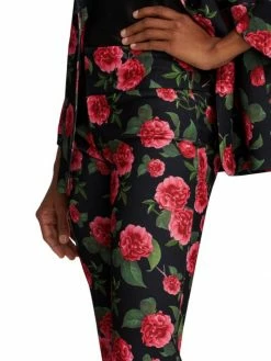 Alice + Olivia Olivia Pritned Fit & Flare Trousers -ALICE + OLIVIA Sales unnamed file 1393