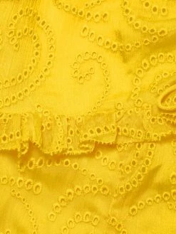 Alice + Olivia Empire-Waist Jacquard Godet Dress -ALICE + OLIVIA Sales unnamed file 1408