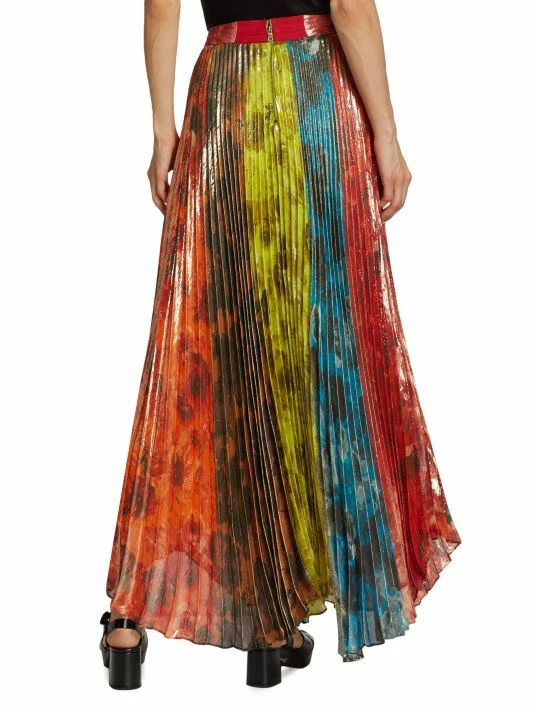 Alice + Olivia Katz Pleated Maxi Skirt 5 Alice + Olivia Katz Pleated Maxi Skirt - Image 5