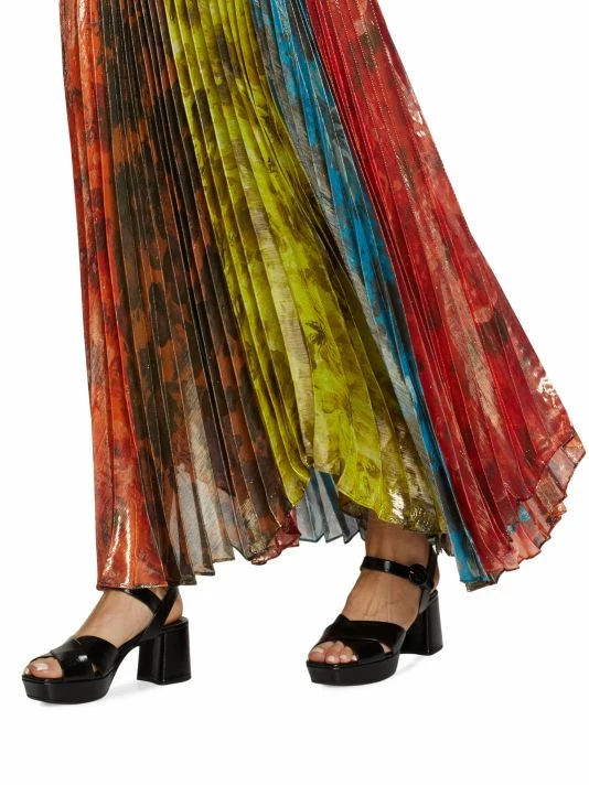 Alice + Olivia Katz Pleated Maxi Skirt 6 Alice + Olivia Katz Pleated Maxi Skirt - Image 6