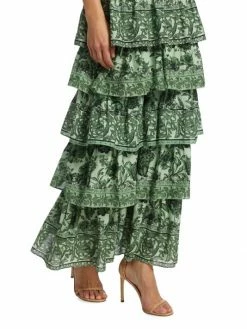 Alice + Olivia Valencia Floral Tiered Maxi Dress 12 Alice + Olivia Valencia Floral Tiered Maxi Dress -ALICE + OLIVIA Sales unnamed file 1471