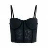 Alice + Olivia Lorette Bustier Crop Top