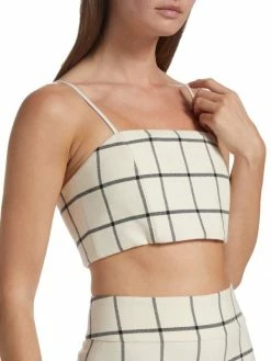 Alice + Olivia Pearle Printed Crop Top -ALICE + OLIVIA Sales unnamed file 1561