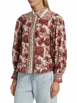 Alice + Olivia Tiffie Floral Blouse -ALICE + OLIVIA Sales unnamed file 1586