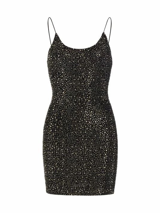 Alice + Olivia Nelle Metallic Minidress 1 Alice + Olivia Nelle Metallic Minidress