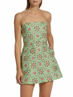 Alice + Olivia Lawrence Embroidered Minidress 9 Alice + Olivia Lawrence Embroidered Minidress -ALICE + OLIVIA Sales unnamed file 1672