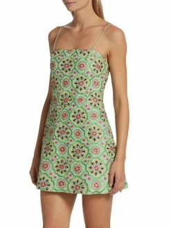 Alice + Olivia Lawrence Embroidered Minidress 10 Alice + Olivia Lawrence Embroidered Minidress -ALICE + OLIVIA Sales unnamed file 1673