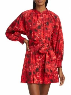 Alice + Olivia Janis Printed Minidress -ALICE + OLIVIA Sales unnamed file 169