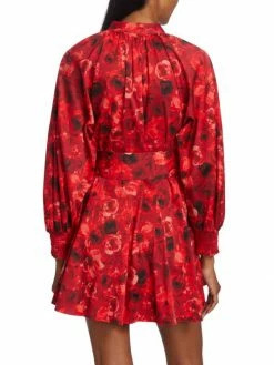 Alice + Olivia Janis Printed Minidress -ALICE + OLIVIA Sales unnamed file 171