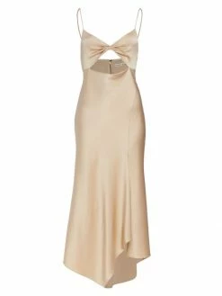 Alice + Olivia Harmony Twist Asymmetric Midi-Dress Black 7 Alice + Olivia Harmony Twist Asymmetric Midi-Dress Black -ALICE + OLIVIA Sales unnamed file 1719