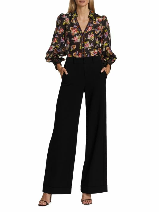 Alice + Olivia Cosima Smocked Blouse 2 Alice + Olivia Cosima Smocked Blouse - Image 2