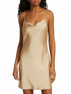 Alice + Olivia Harmony Draped Slip Mini Dress Nude -ALICE + OLIVIA Sales unnamed file 1791