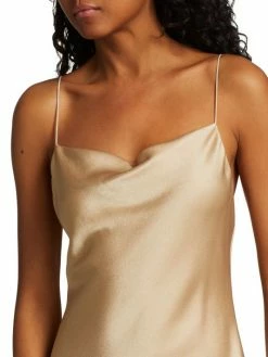 Alice + Olivia Harmony Draped Slip Mini Dress Nude -ALICE + OLIVIA Sales unnamed file 1794