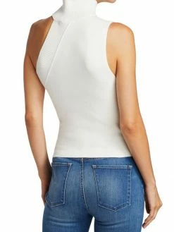 Alice + Olivia Kiki Multi-Stitch Cutout Tank Top Black 12 Alice + Olivia Kiki Multi-Stitch Cutout Tank Top Black -ALICE + OLIVIA Sales unnamed file 1833