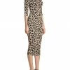 Alice + Olivia Delora Leopard Bodycon Dress