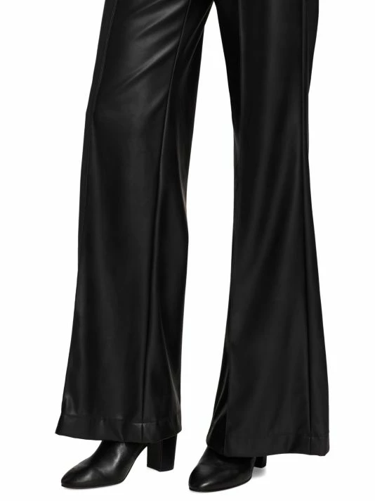 Alice + Olivia Dylan Vegan Leather Wide-Leg Pants 6 Alice + Olivia Dylan Vegan Leather Wide-Leg Pants - Image 6
