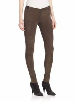 Alice + Olivia Suede Legging Pants -ALICE + OLIVIA Sales unnamed file 1908