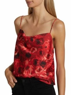 Alice + Olivia Harmon Satin Camisole -ALICE + OLIVIA Sales unnamed file 193
