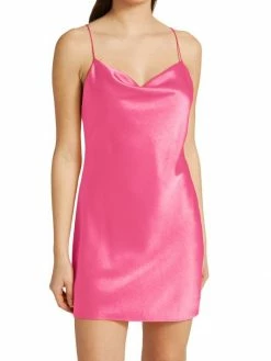 Alice + Olivia Harmony Satin Cowlneck Minidress -ALICE + OLIVIA Sales unnamed file 1951
