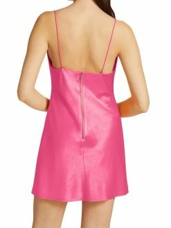 Alice + Olivia Harmony Satin Cowlneck Minidress -ALICE + OLIVIA Sales unnamed file 1953