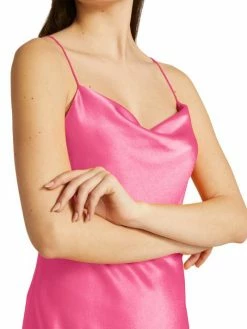 Alice + Olivia Harmony Satin Cowlneck Minidress -ALICE + OLIVIA Sales unnamed file 1954