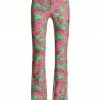 Alice + Olivia Teeny Paisley Boot-Cut Pants
