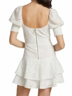 Alice + Olivia Crawford Eyelet Minidress -ALICE + OLIVIA Sales unnamed file 20