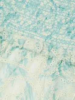 Alice + Olivia Jocelyn Floral Smocked Cotton Ruffle Minidress -ALICE + OLIVIA Sales unnamed file 2011