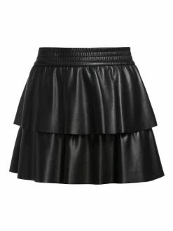Alice + Olivia Jia Faux Leather Mini Skirt Black -ALICE + OLIVIA Sales unnamed file 2021