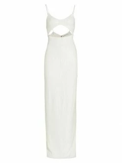Alice + Olivia Valli Cut-Out Cami Maxi-Dress