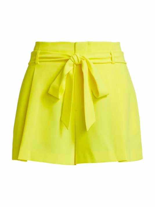 Alice + Olivia Steffie Seamed Paperbag Shorts 1 Alice + Olivia Steffie Seamed Paperbag Shorts