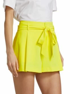 Alice + Olivia Steffie Seamed Paperbag Shorts 10 Alice + Olivia Steffie Seamed Paperbag Shorts -ALICE + OLIVIA Sales unnamed file 2047