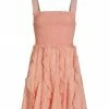Alice + Olivia Jocelyn Eyelet Ruffle Minidress