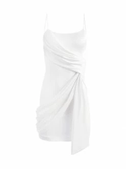 Alice + Olivia Svetlana Draped Minidress