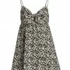 Alice + Olivia Melvina Tie-Front Mini Dress